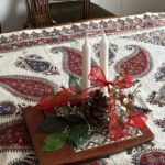 イギリスクリスマスホームステイ クリスマスキャンドル