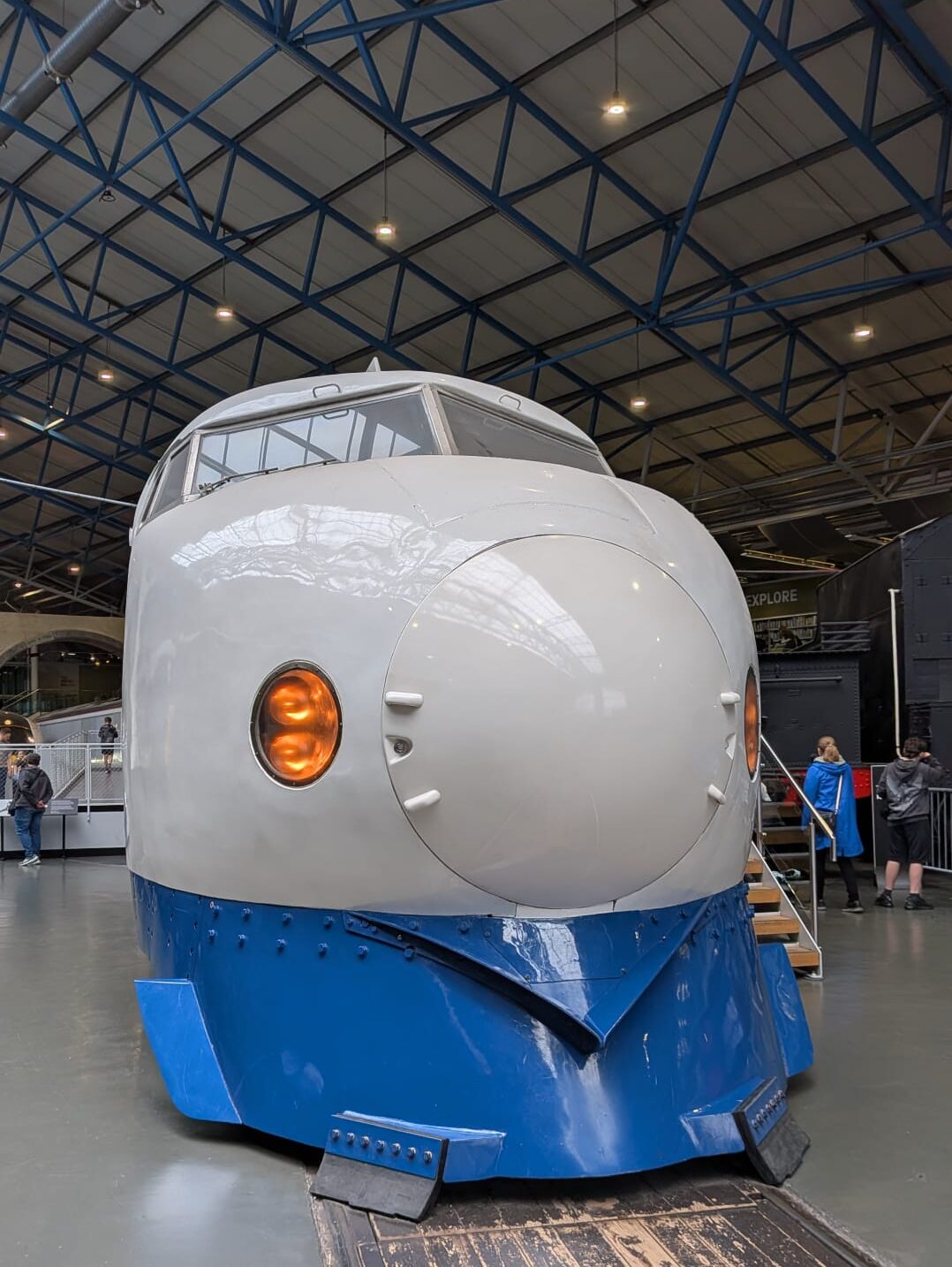 イギリスヨーク鉄道博物館保存の0系新幹線
